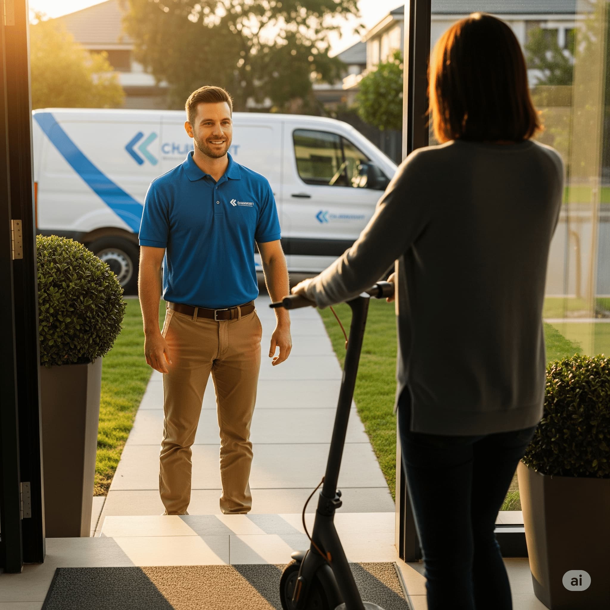 Kapıya teslim scooter